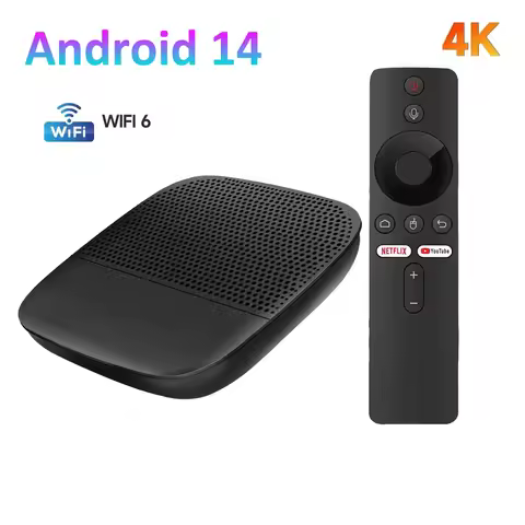Android TV Box 4K Set Top Box 2.4G 5G Wifi Bluetooth 4K Video Media Player Streaming TV Box Voice As