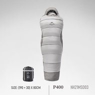 挪客（Naturehike）企鹅棉睡袋水洗棉大人成人冬季加厚户外露营装备 P400/广寒棕