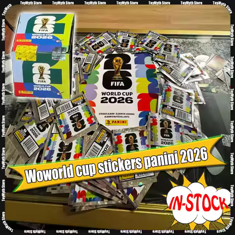 Genuine Panini 2026 FIFA World Cup Hardcover Sticker Album Official Sticker Collection Album Footbal