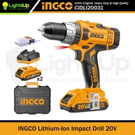 INGCO Lithium-Ion Impact Drill 20V | CIDLI20031 | LIGHTSUP