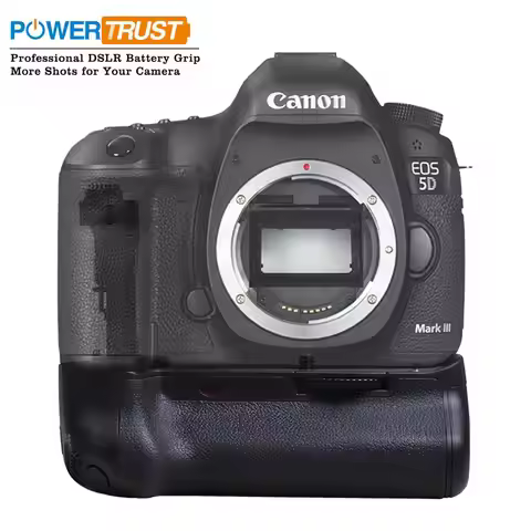 Powertrust Profesional BG-E11 Battery Grip for Canon 5D3 5DIII 5DMark III 3 5DS 5DSR work with LP-E6