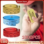 1000Pcs Raffle Ticket With Number Raffle Ticket Stub Double Roll Ticket Raffle Ticket Personalized