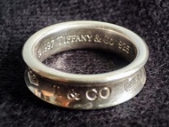 tiffany 1837 925銀戒指港圈22號