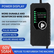 Electric Car Charger 60V50AH Battery Car Charger High Power Tricycle Four-Wheeled Car Battery Charge