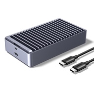 UGREEN USB-C to M.2 NVME Enclosure 40Gbps M.2 SSD Case for PCIe/NVMe SSD up to 8TB ,Plug & Play with