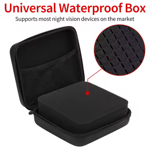 Waterproof Protective Box with Customizable Pluck Foam Interior For Pard NV007/NV007SP Henbaker NV71