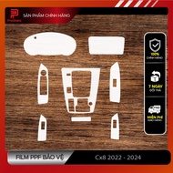 Mazda Cx8 2018-2025 Film PPF Cao Cấp dán chống xước nội thất. Trong suốt che mờ vết xước cũ bảo vệ n