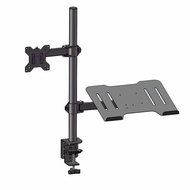 13-27 in Multi-Directional 2 in 1 Monitor & Laptop Stand Monitor Stand Clamping/Mounting Dual Arms T