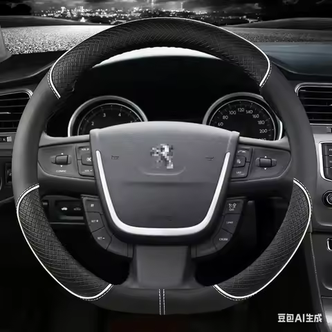 Peugeot Steering Wheel Cover 508 Car Steering Wheel Cover For Peugeot 508 2011 2012-2017 2018 508 SW