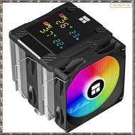 [L W H Y] PA 120 Digital Chassis Air Cooling Radiator 6 Heat Pipe/CPU/CPU Simultaneous Monitoring Su