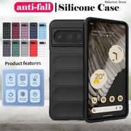 Casing For Google Pixel 8 Pro Pixel8 Pixel8Pro 5G 2023 G1MNW G9BQD Fashion Couple Solid Color Soft S