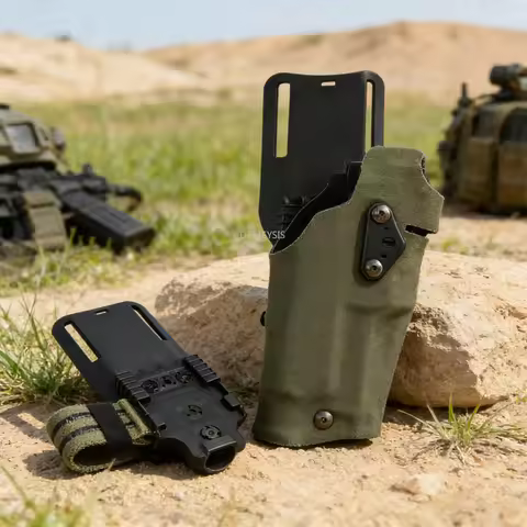 Right Hand Tactical Pistols Holster for G17 Gen4 G19 Compatible with X300 X300U Lights Quick Release
