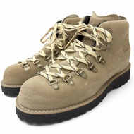 狀況極佳 □ Danner D210050 MOUNTAIN LIGHT 麂皮健行靴，Nordisk，米色，8 碼，日本製造，男款，附鞋盒。