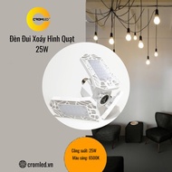 25W Fan-Shaped Chromiumled Vortex Lamp l Led Garage