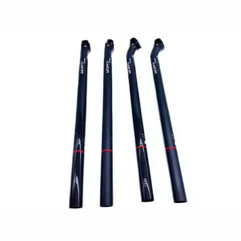 LITEPRO 412 Folding Bike 33.9*580mm Seat Post EIEIO A-68 Ultralight Carbon Fibre Seat-tube Bicycle P