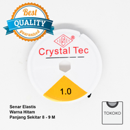 Senar Gelang Elastis 0.7 - 1.0 merk Crystal Tec Import Korea / Senar Gelang / Tali Gelang Transparan