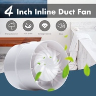 4 inches Waterproof Exhaust Fan Low Noise Home Bathroom Kitchen Bedroom Toilet 14W Ventilator Fan Hotel Wall Silent 220V
