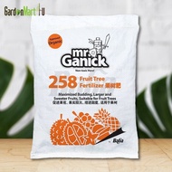 <GardenMart4u> BABA 3kg Mr Ganick 258 Organic Fruit Tree Fertilizer Baja Buah Organik