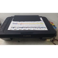 CANON E410/E470 EXTERNAL INK TANK PRINTER(SECONDHAND UNIT)