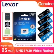 Lexar Micro Sd Card 512GB U3 V30 Sdxc/sdhc Flash Memory Card สำหรับ Gopro DJI 4K60กรอบรูปวิดีโอ Nintendo Switch การ์ดเกม