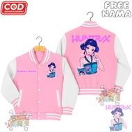 Varsity Jacket for Boys and Girls Huntrix Zoey Ages 2 3 4 5 6 7 8 9 10 11 12 Years Baseball Jacket f