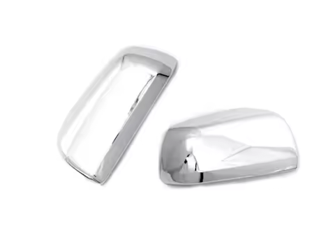 1 Pair Chrome Styling Side Mirror Cover Overlay Covers for Mitsubishi Lancer 07 Up / Evolution X