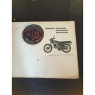 SUZUKI Copian Catalog Part Book Rare Gp100 N En UnSUZUKI