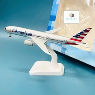 DISPLAY AIRCRAFT MODELBOEING 787-8 dreamliner American AIrlines airline