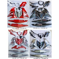 COVERSET BRAND EXCITER 🇻🇳 ORIGINAL Y15 V1 V2 Y15ZR RC EXCITER GP BIRU SILVER BLUE STRIPE TANAM MX KI