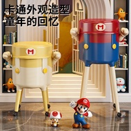 Tall Pedal Dustbin With Lid Large Capacity Premium Ergonomic Waste Bin For Living Room Home