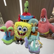 25-30Cm Spongebob Patrick Star Kawaii Cartoon Animal Plush Toy Stuffed Doll Cartoon  toysSoft Kids T