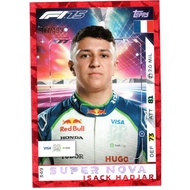 Topps F1 Turbo Attax 2025 - Isack Hadjar Supernova /499 Red Diamond