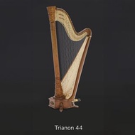 特惠價代購法國豎琴 Camac Pedal Harp 一手豎琴 二手豎琴 40 弦豎琴 40 strings (Trianon 44)