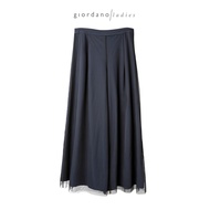 Giordano Ladies Tulle Layering Wide Leg Pants