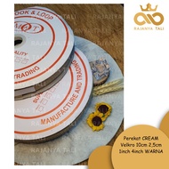 Velcro CREAM Adhesive 10cm 25cm 1inch 4inch Color/ - 1inch RJT