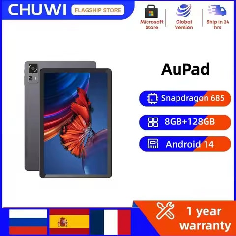 CHUWI AuPad Tablet Snapdragon 685 10.95 inch FHD 2K Display 8GB DDR4 128GB ROM 4G LTE GPS Android 14