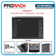 PRORACK 9U (600x600mm) Server Rack Cabinet (For Self-Assembly) Wall mountable