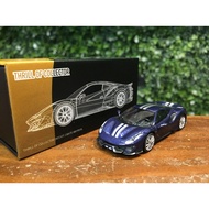 1/64 FuelMe Ferrari 488 Pista Blue TCDFE488P07 [MGM]