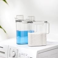 ST- Transparent Sealed Washing Powder Can Storage Box Disinfectant Liquid Detergent Can Detergent Detergent Special Stor