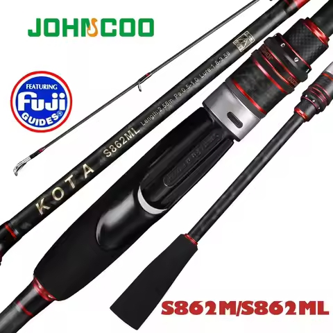 Egi Rod Squid Lure Rod 2.58m Spinning Rod 862M 862ML Squid Egging Fishing Rod Fuji Rings 40T Carbon 