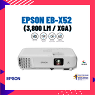 EPSON EB-X52 (3800 lm / XGA) โปรเจคเตอร์ บ้าน/สำนักงาน