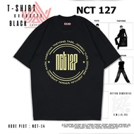 EXZO T-shirt NCT127 K-POP BLACK |COTTON COMBED24S| CLOTHES NCT127 PICTUREPOLOS T-SHIRT