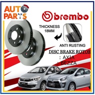 Brembo Rotor Perodua Axia , Bezza Front 18MM Disc Brake Rotor