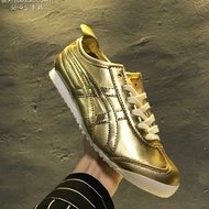 Onitsuka Tiger MEXICO 66 Gold Retro Casual SPorts Sneakers Running Shoes For Men And Women