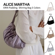 [ALICE MARTHA]ERIN Padding  Shirring Bag 5 Colors