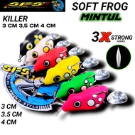 Soft frog mintul soft frog killer sof rog bait cork toman soft frog fishing bait fake frog soft frog