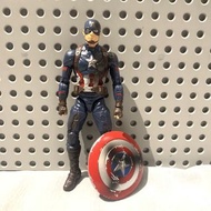 Marvel Legends Series Captain America (Civil War - Battle Damaged Marvel Legends 系列：美國隊長 - 戰損塗裝版 / 《