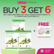 [BUY 3 GET 6] KITSUI Belloss x3 [FREE 2x Whitie Snow 1's + 1x Belloss Fiber 1's] Supplement | Halal 