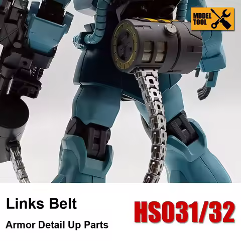 Model Upgrade Accessory Gatling Ammo Feed Link Belt Magazine Chain For MG 1/100 Gouf HG RG 1/144 mod