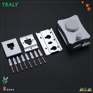 TEALY Bathroom Drying Rack Wall Mounted No Punching Required Clothes Line Dryer High Quality SpaceSa